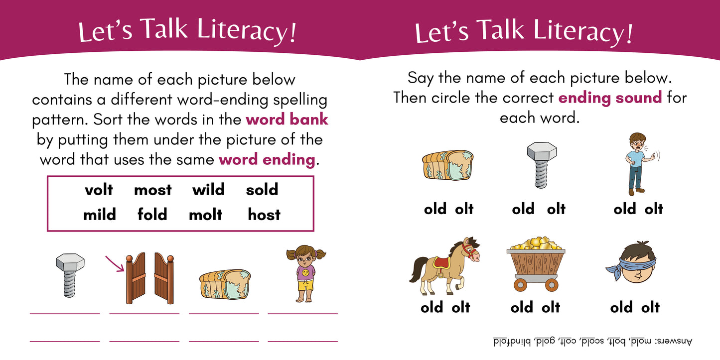 Stage 5: Word-Ending Spelling Patterns Decodable Reader Set