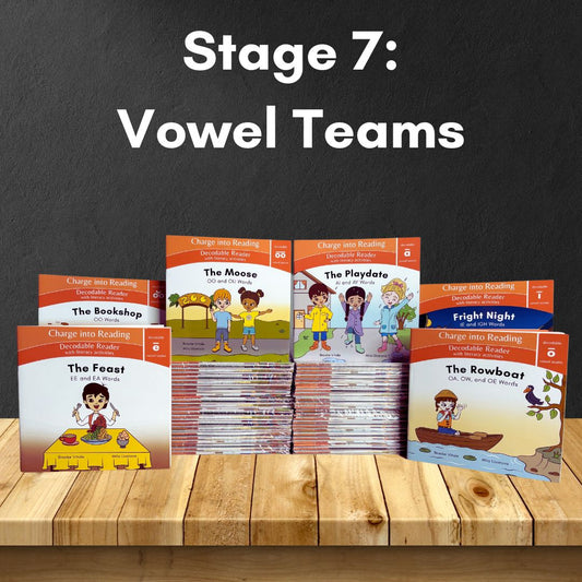 Stage 7: Vowel Teams Decodable Reader Set