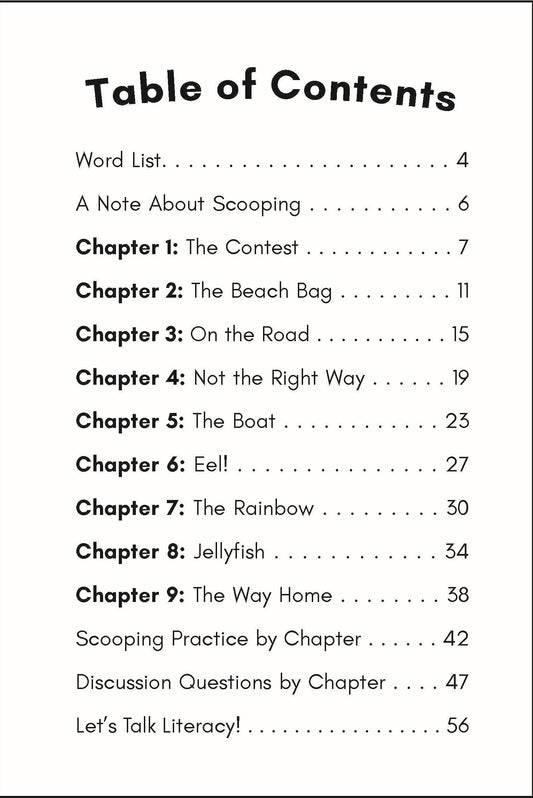 The Beach Getaway: Vowel Teams Decodable Chapter Book