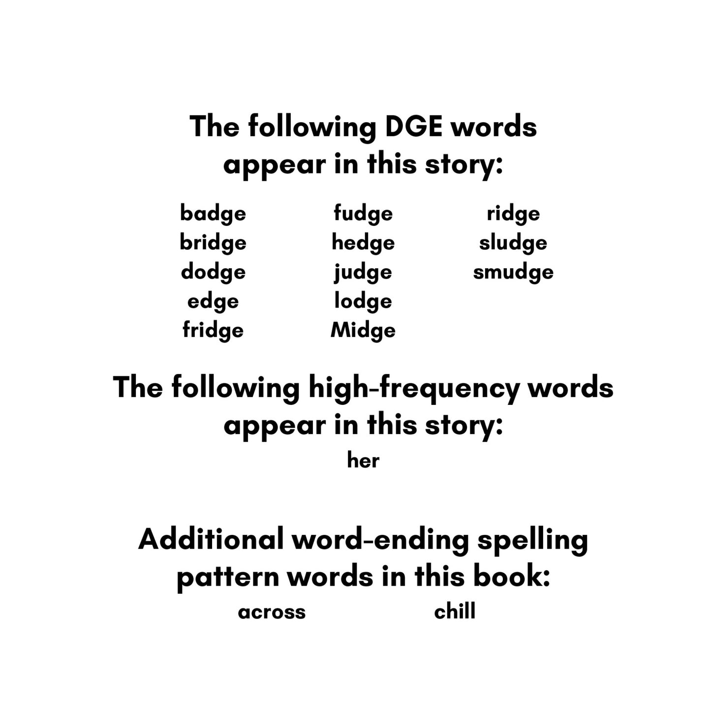 Stage 5: Word-Ending Spelling Patterns Decodable Reader Set