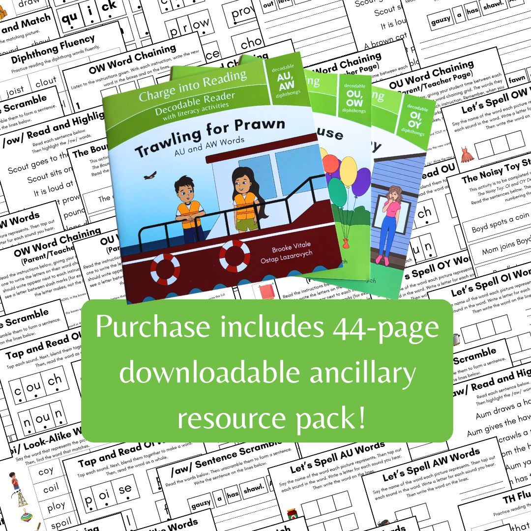 Stage 8: Diphthong Decodable Reader Set