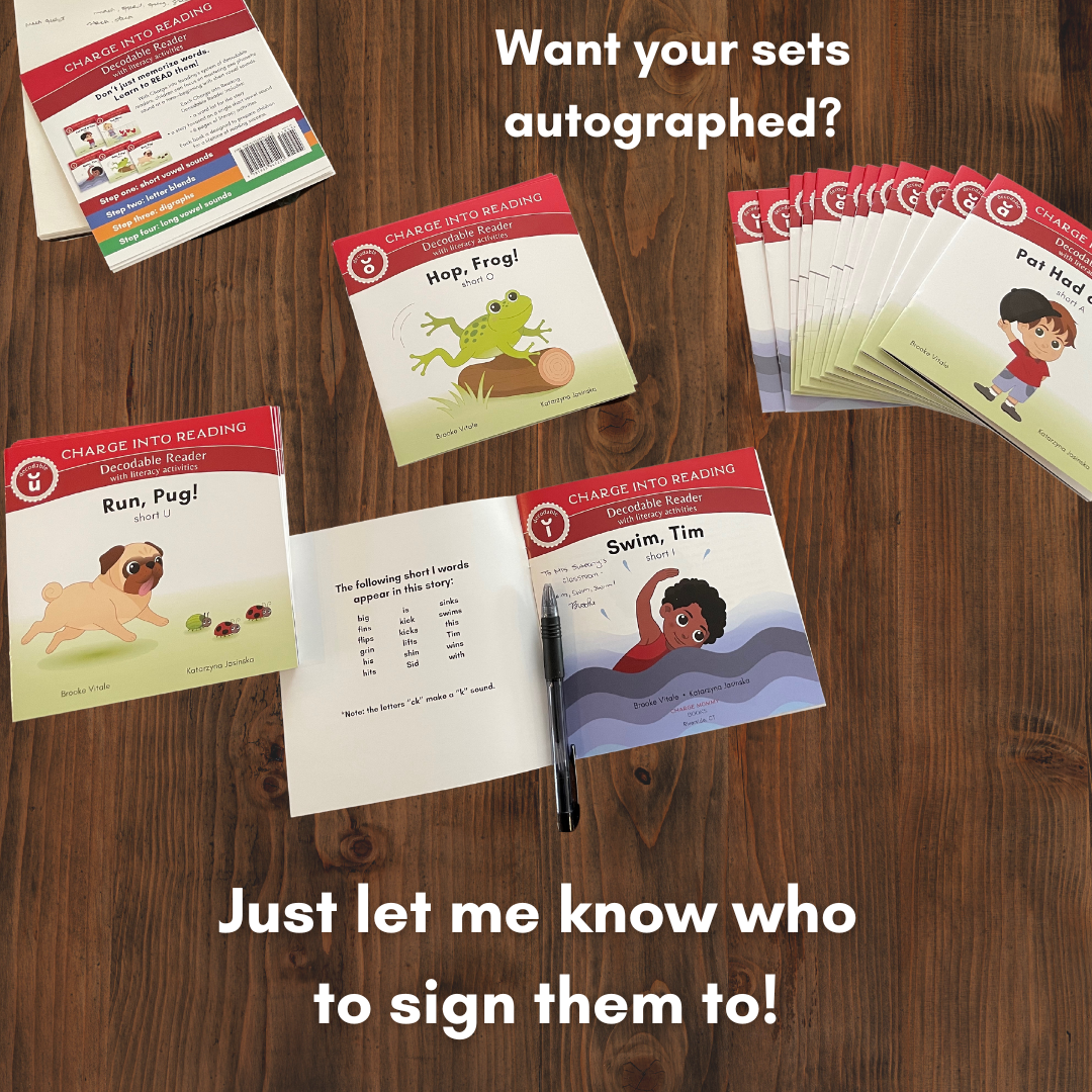 Stage 1: Short Vowel Decodable Reader Set