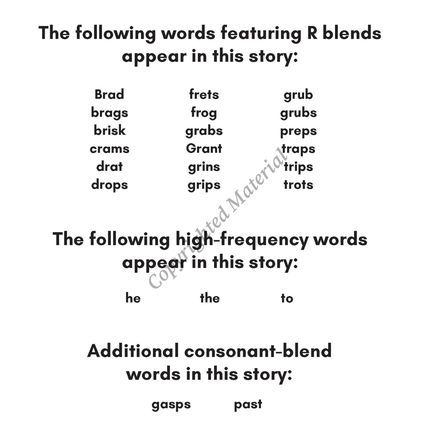 Stage 2: Consonant Blends Decodable Reader Set