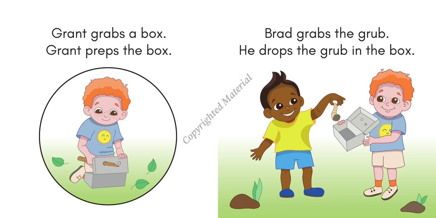 Stage 2: Consonant Blends Decodable Reader Set