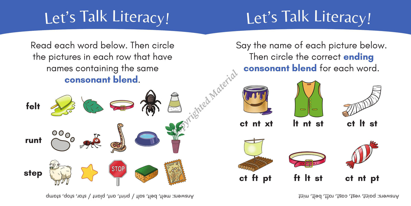Stage 2: Consonant Blends Decodable Reader Set