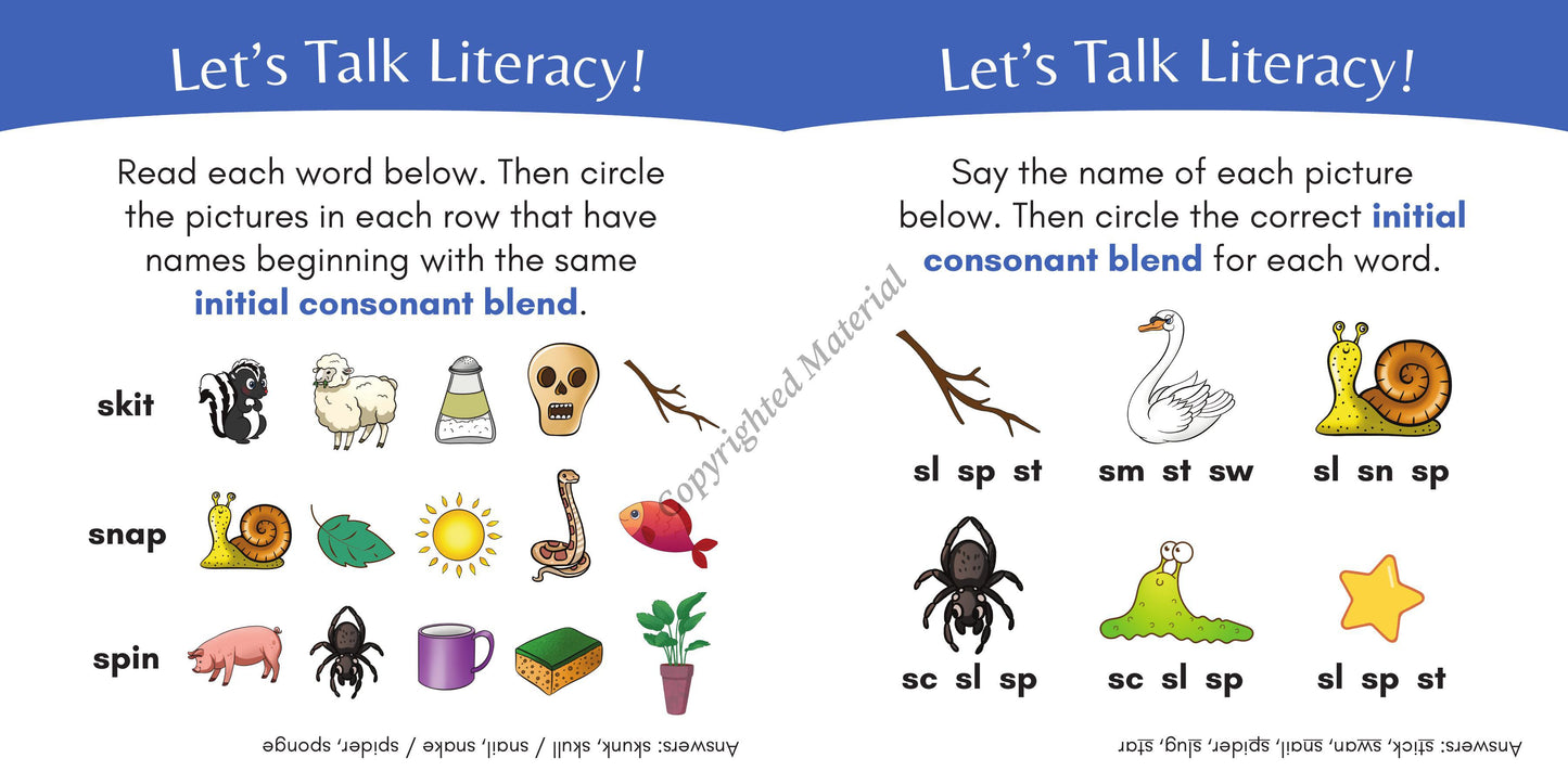 Stage 2: Consonant Blends Decodable Reader Set
