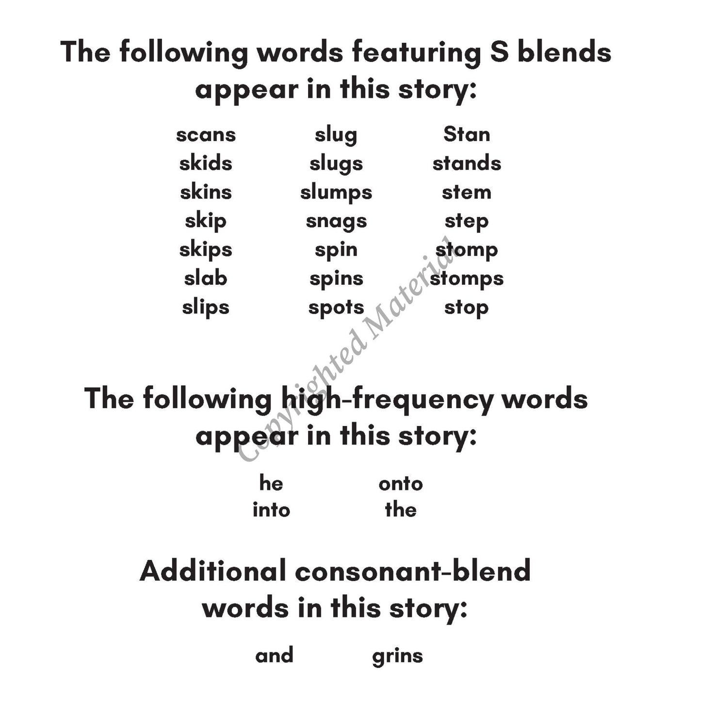 Stage 2: Consonant Blends Decodable Reader Set