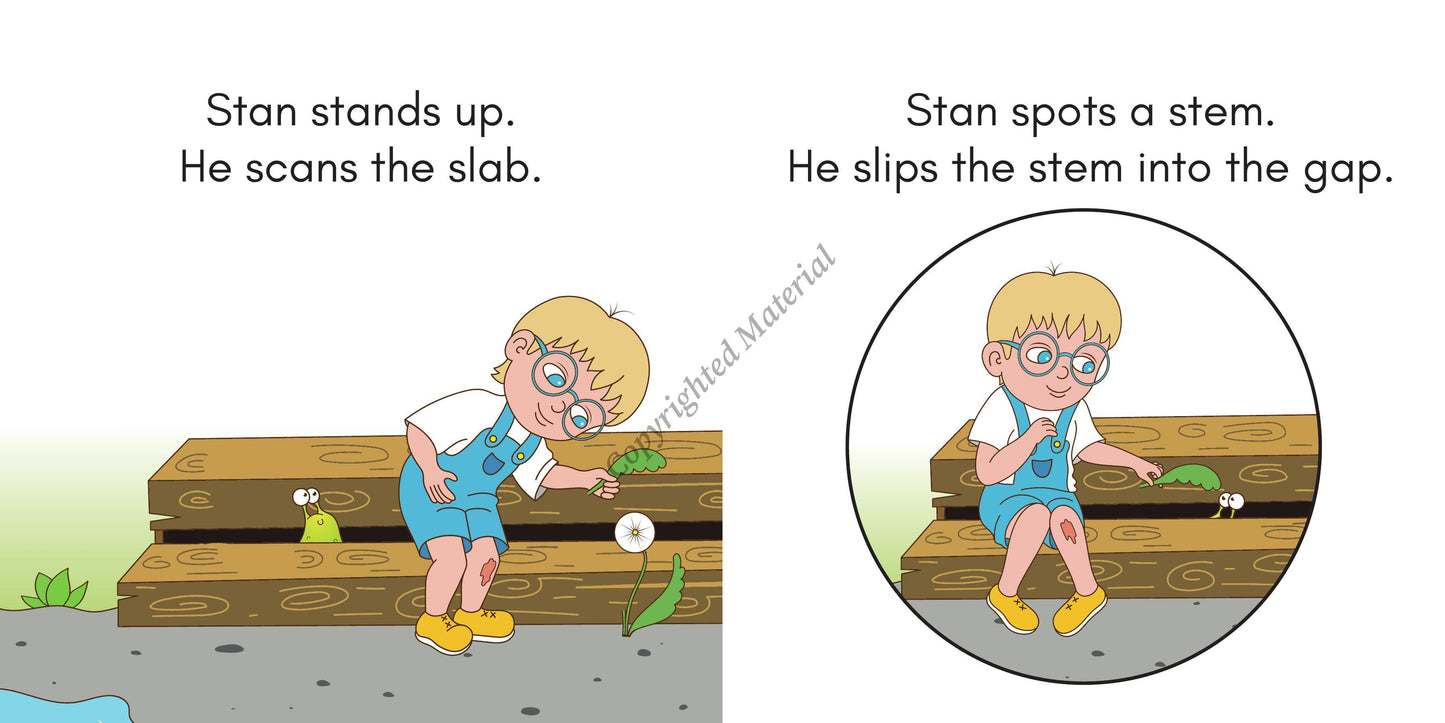 Stage 2: Consonant Blends Decodable Reader Set