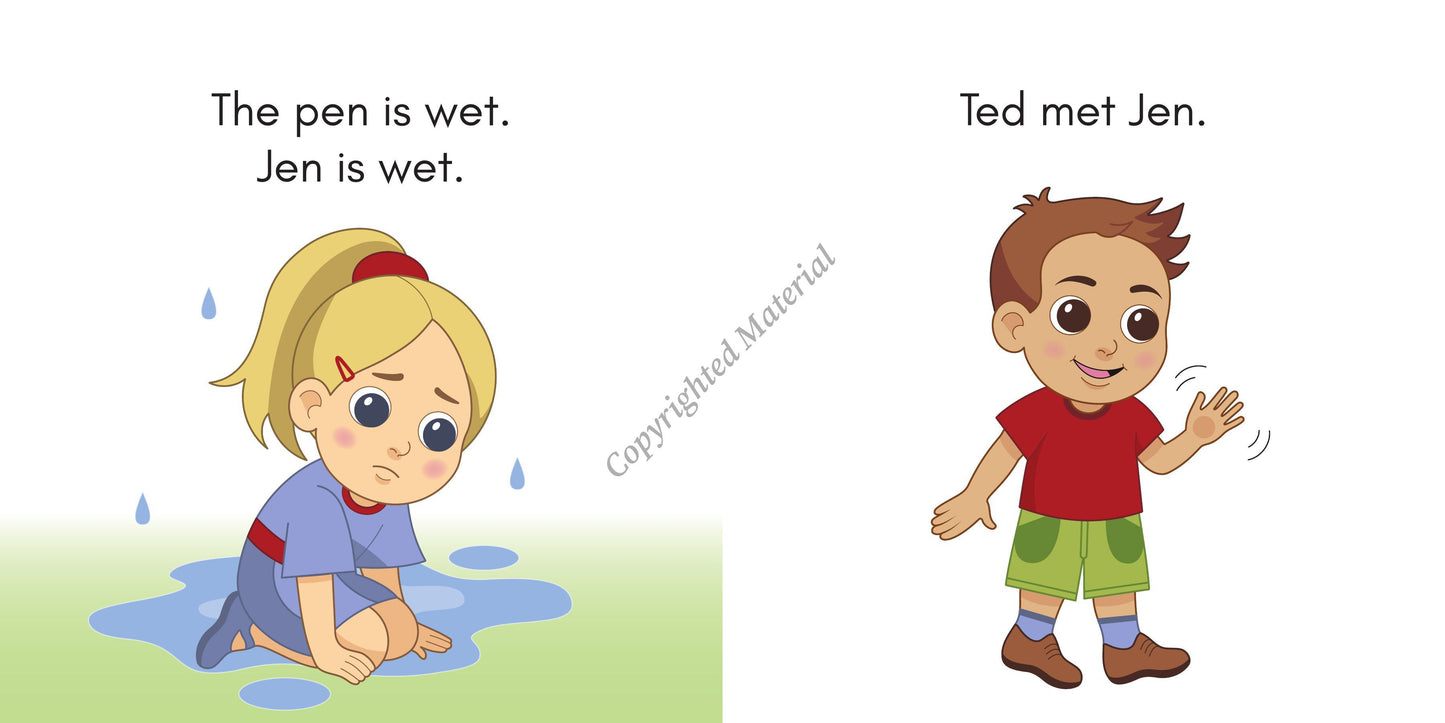 Stage 1: Short Vowel Decodable Reader Set