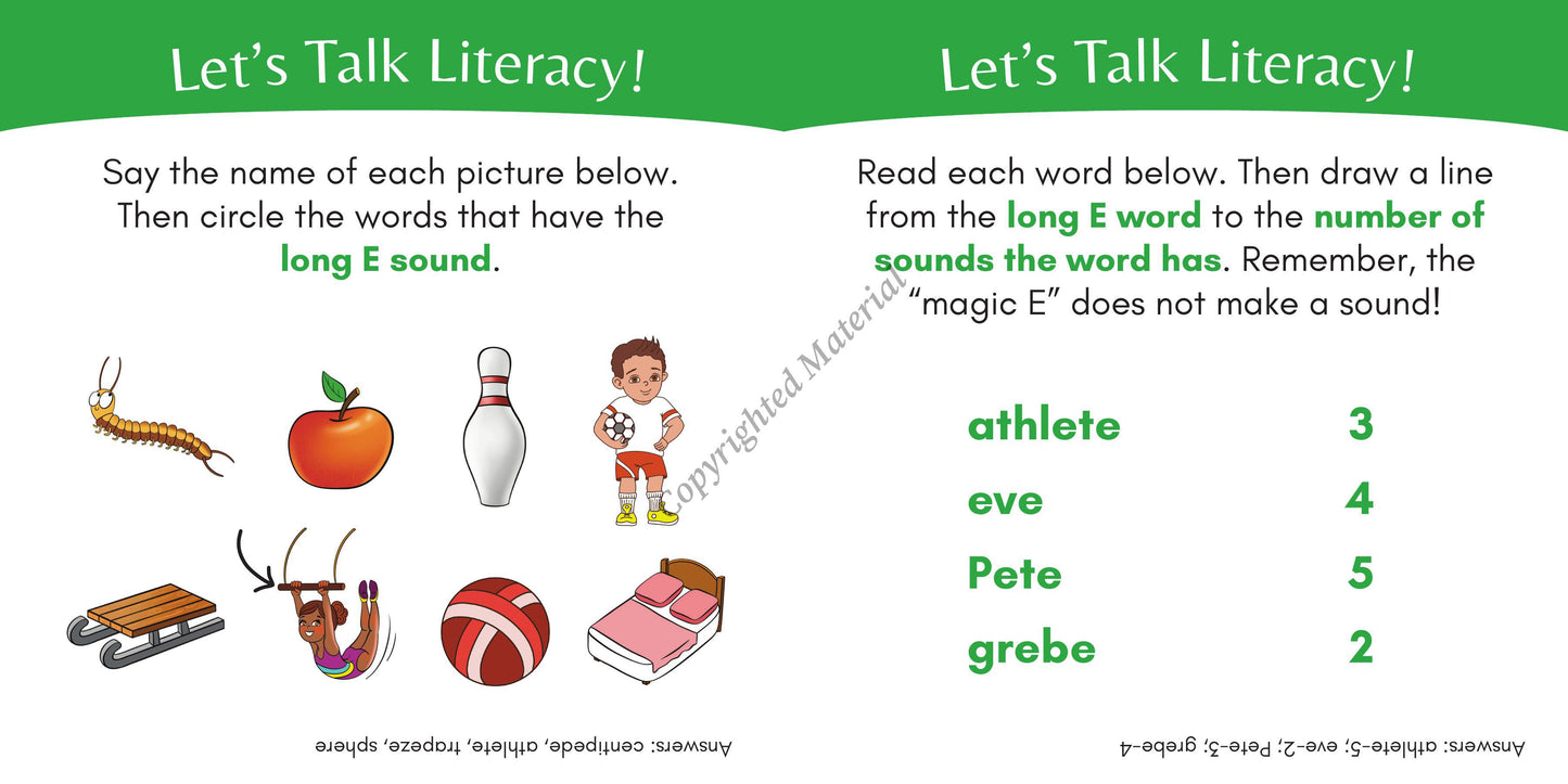 Stage 4: Long Vowel VCE Decodable Reader Set