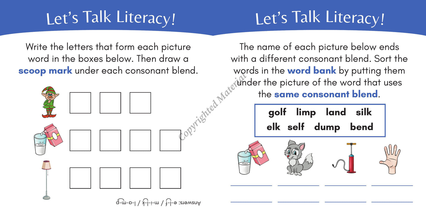 Stage 2: Consonant Blends Decodable Reader Set