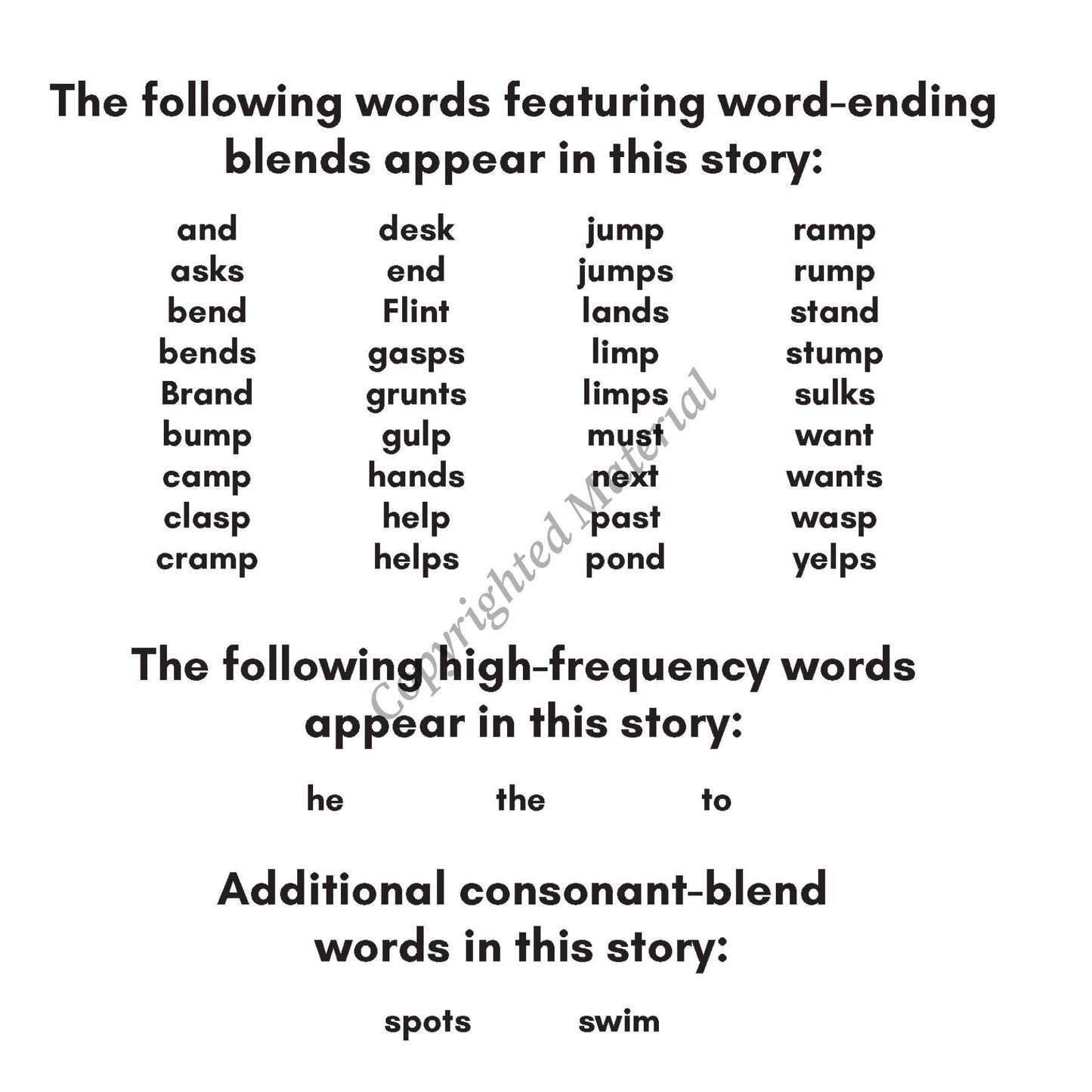 Stage 2: Consonant Blends Decodable Reader Set