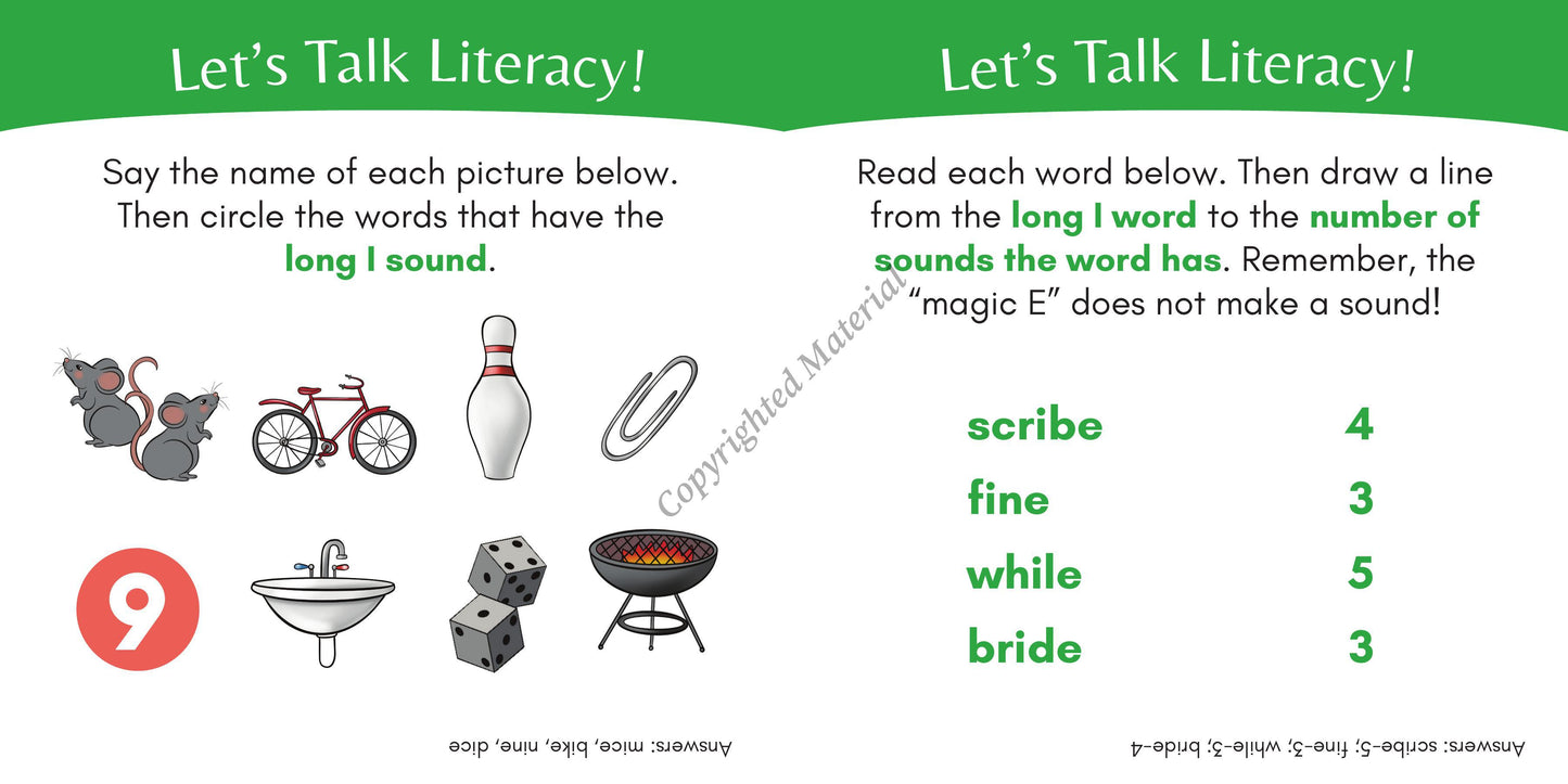 Stage 4: Long Vowel VCE Decodable Reader Set