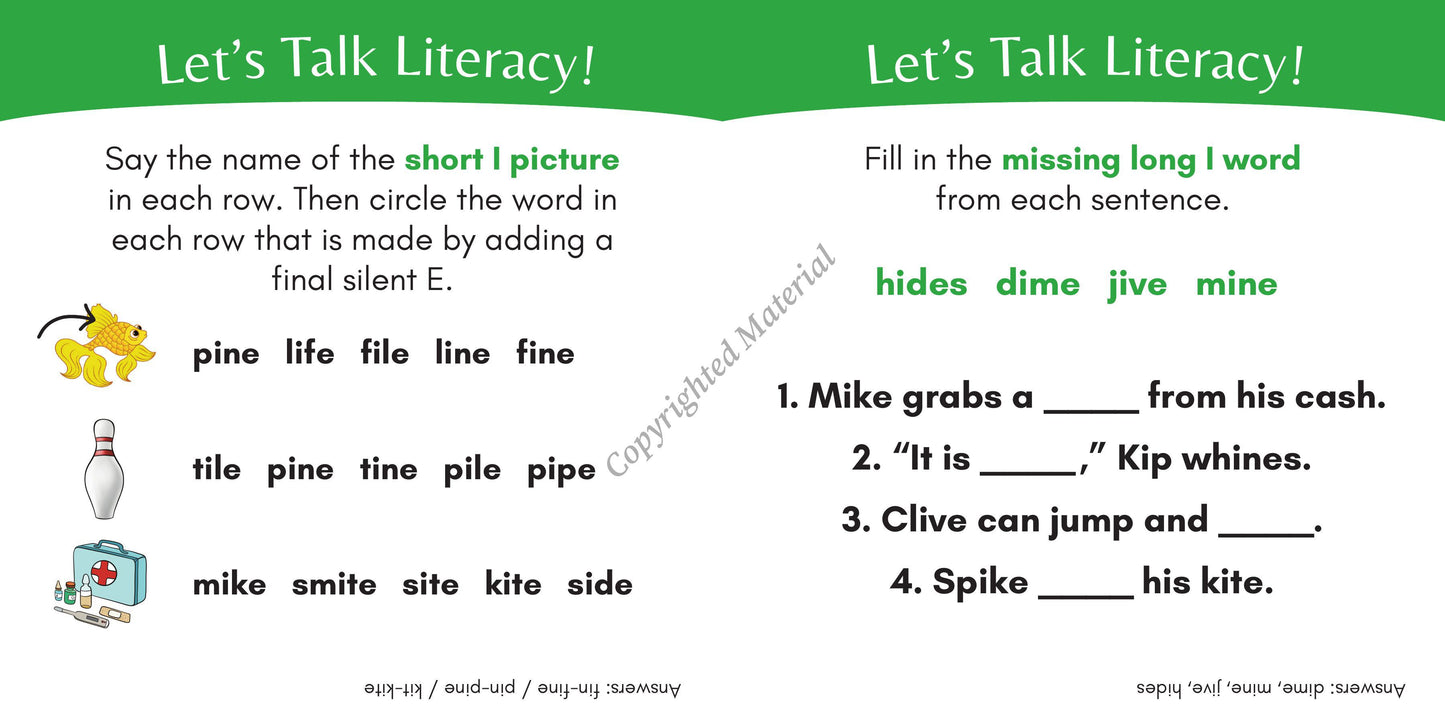 Stage 4: Long Vowel VCE Decodable Reader Set