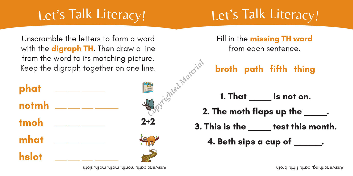 Stage 3: Digraph Decodable Reader Set