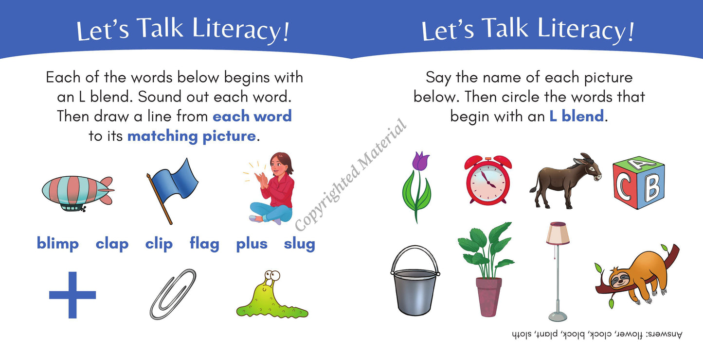 Stage 2: Consonant Blends Decodable Reader Set