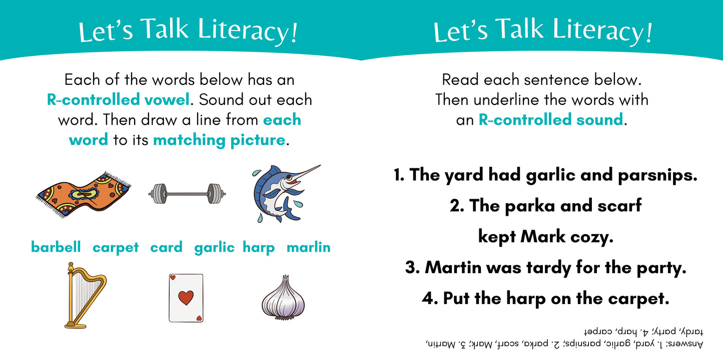 Stage 6: R-Controlled Vowel Decodable Reader Set