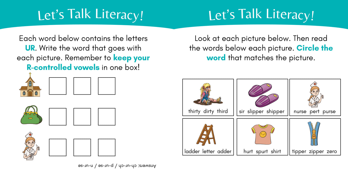 Stage 6: R-Controlled Vowel Decodable Reader Set