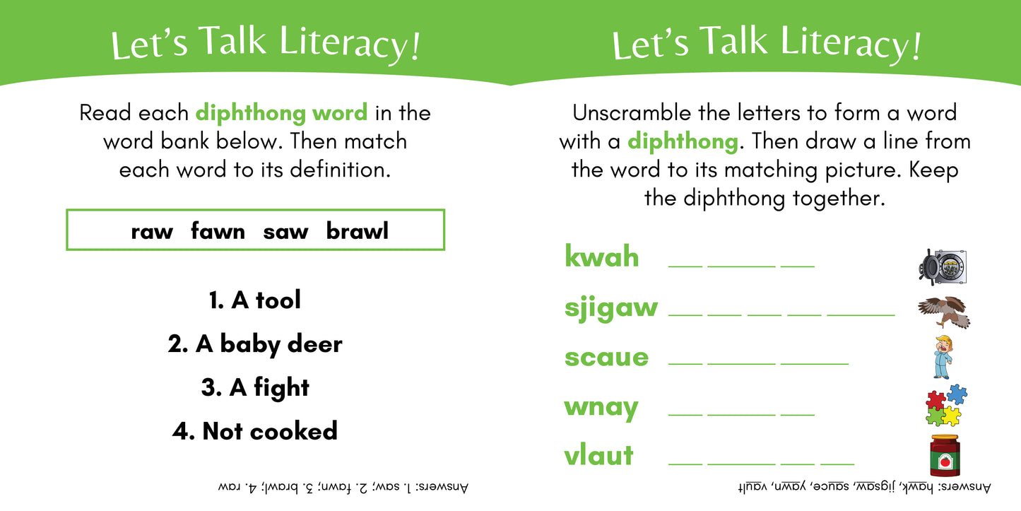 Stage 8: Diphthong Decodable Reader Set