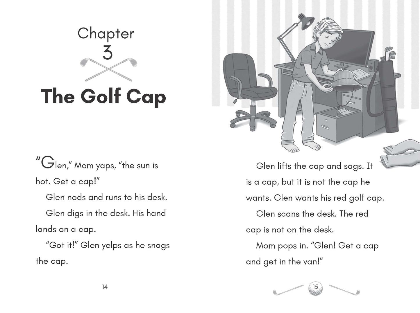 Golf Is the Best: Consonant Blends Decodable Chapter Book
