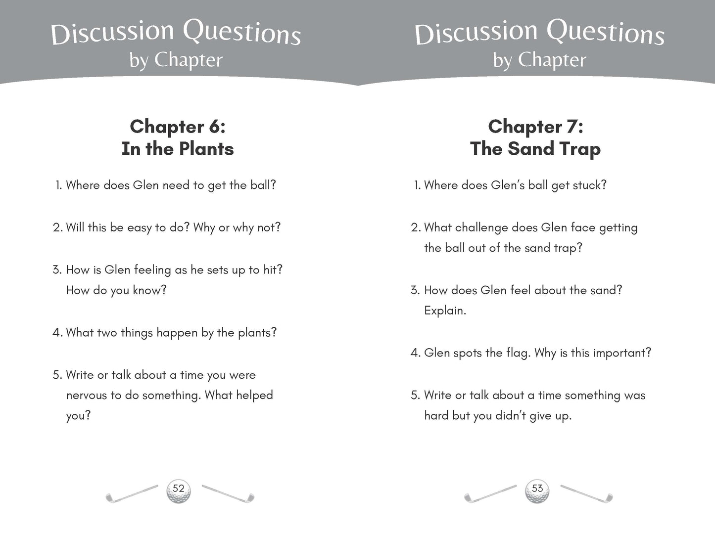 Golf Is the Best: Consonant Blends Decodable Chapter Book