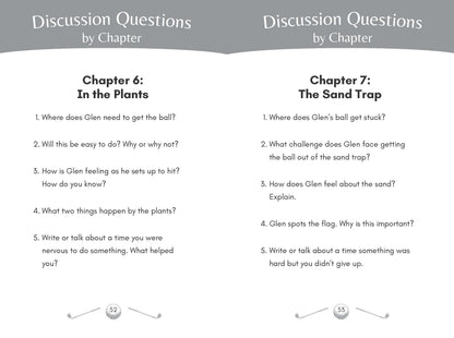 Golf Is the Best: Consonant Blends Decodable Chapter Book