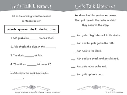 King of the Fish Squad: Digraph Decodable Chapter Book