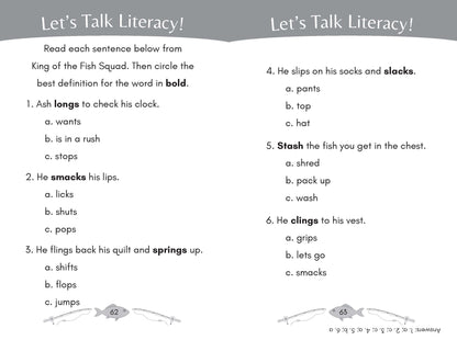 King of the Fish Squad: Digraph Decodable Chapter Book
