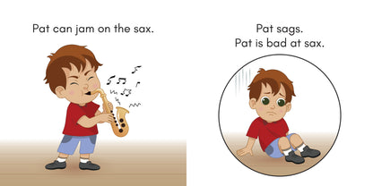 Stage Pre-1: Beginning Letters Short Vowel Decodable Reader Set