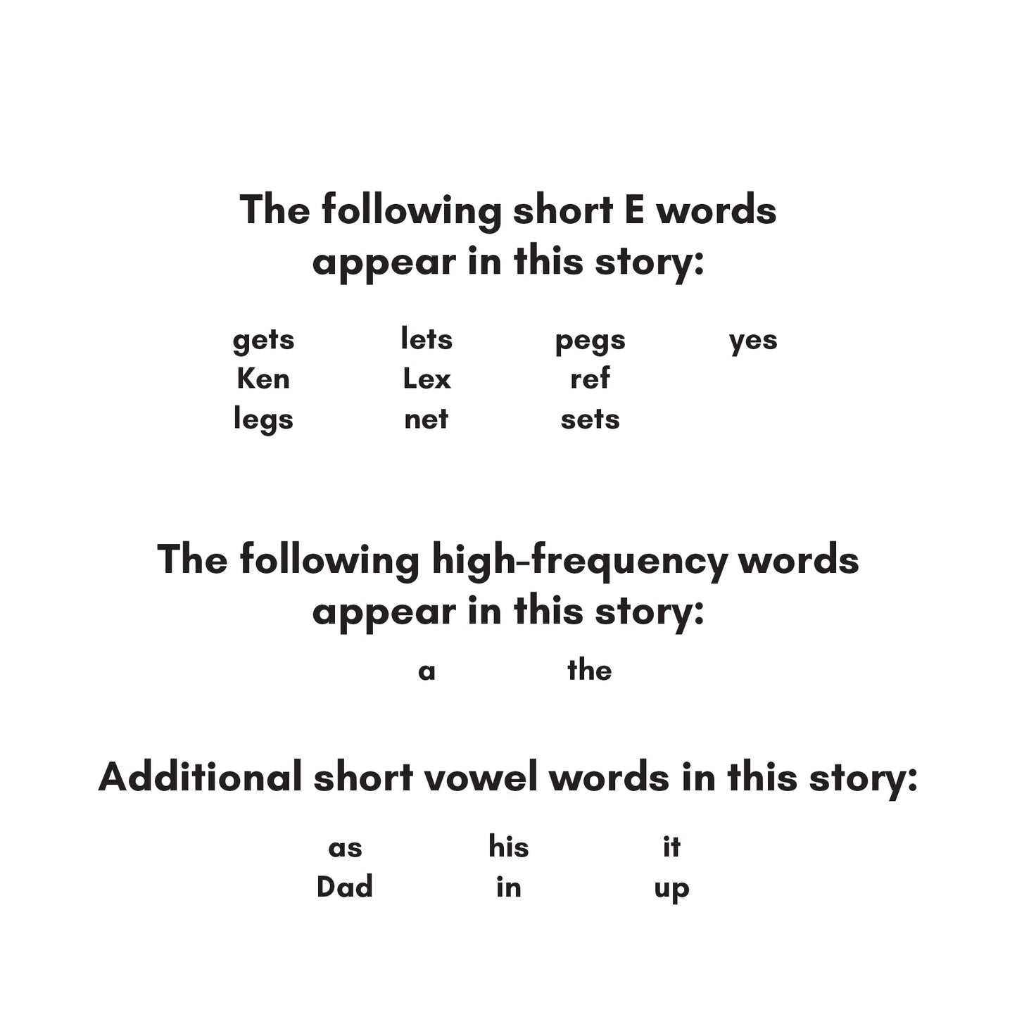 Stage Pre-1: Beginning Letters Short Vowel Decodable Reader Set