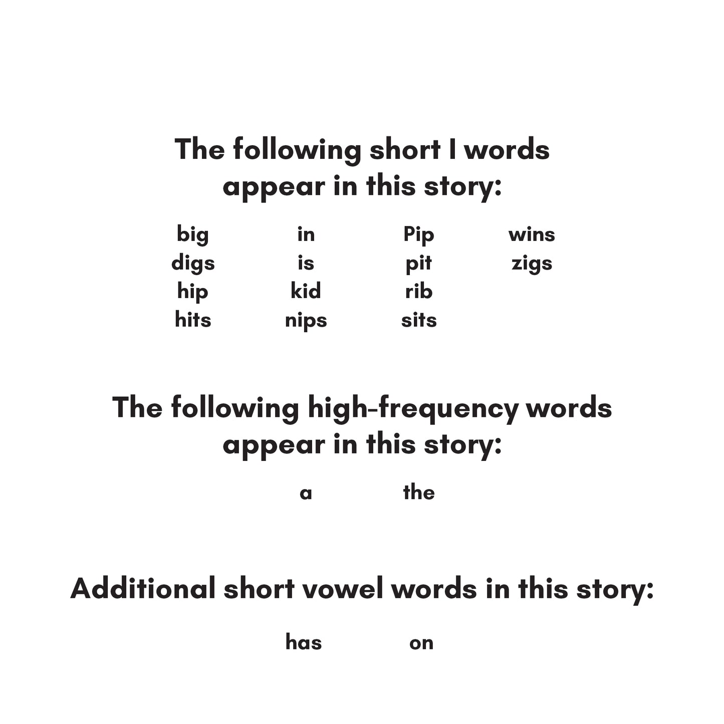 Stage Pre-1: Beginning Letters Short Vowel Decodable Reader Set