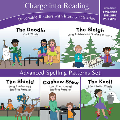 Stage 9: Advanced Spelling Patterns Decodable Reader Set