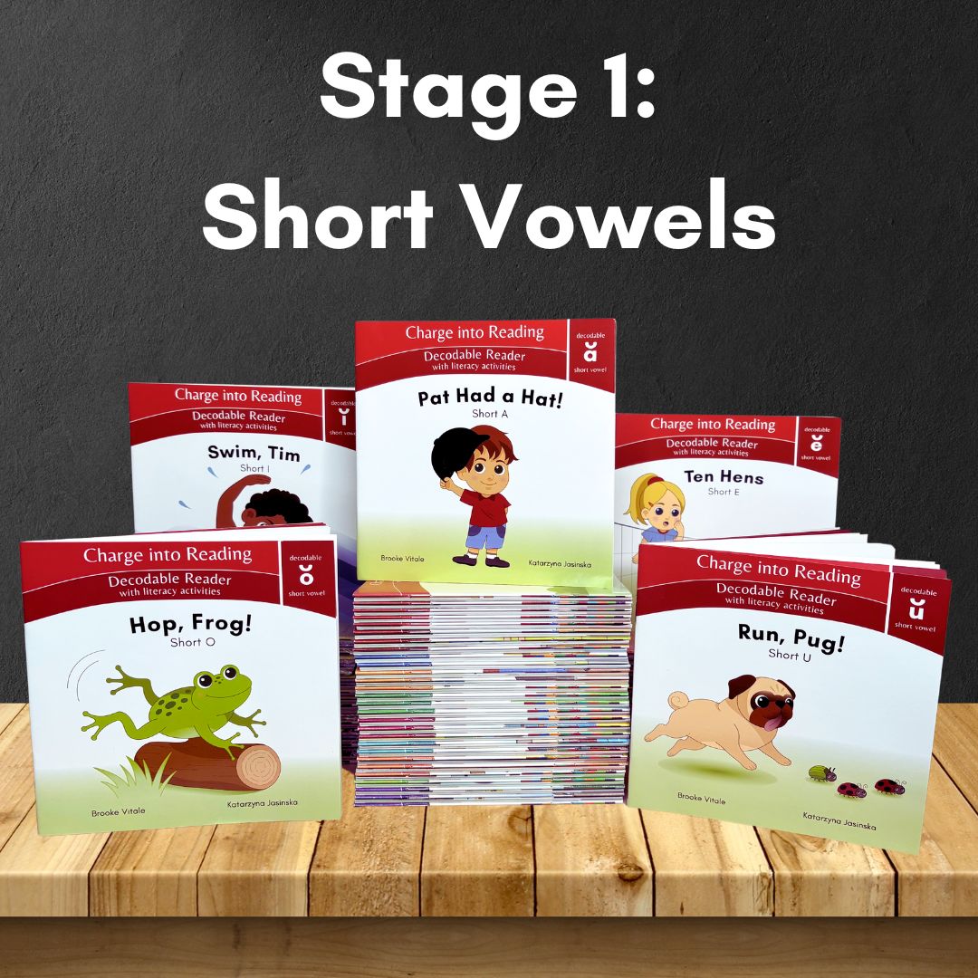Stage 1: Short Vowel Decodable Reader Set