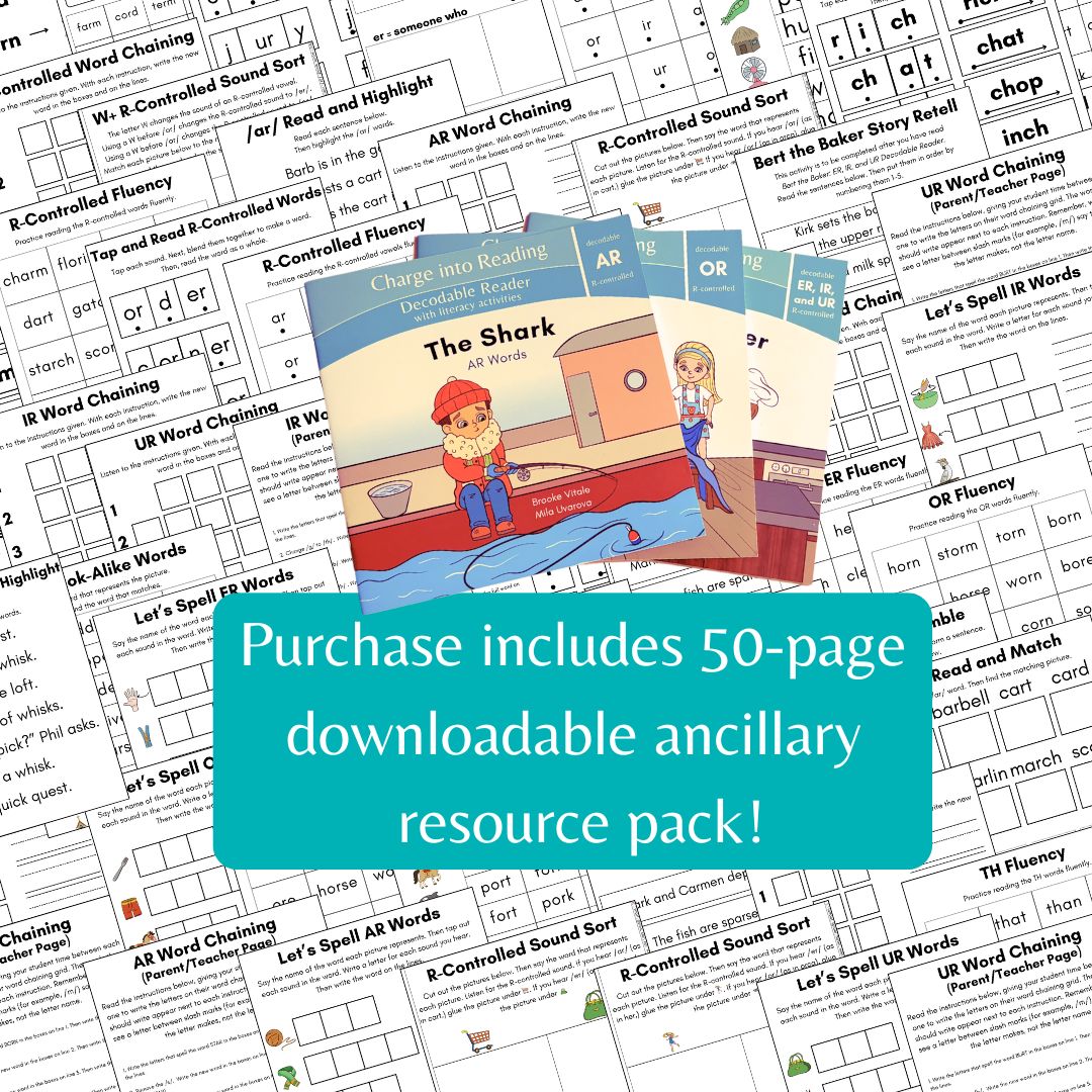 Stage 6: R-Controlled Vowel Decodable Reader Set