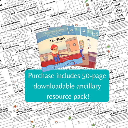 Stage 6: R-Controlled Vowel Decodable Reader Set