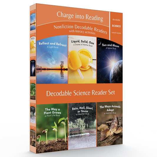 Stage 7: Nonfiction Decodable Science Reader Set (New Product)