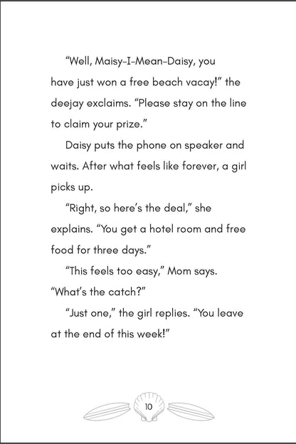 The Beach Getaway: Vowel Teams Decodable Chapter Book
