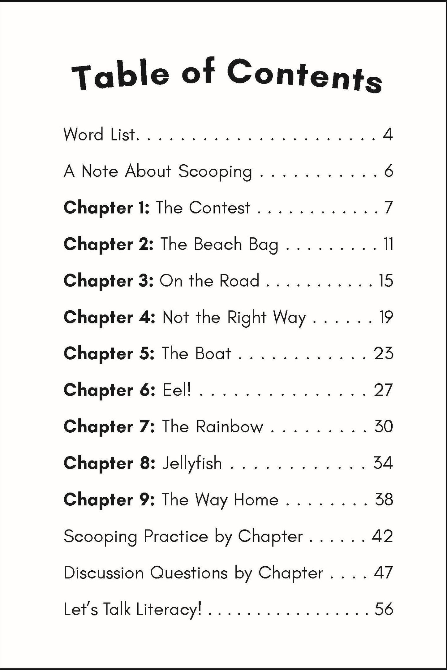 The Beach Getaway: Vowel Teams Decodable Chapter Book