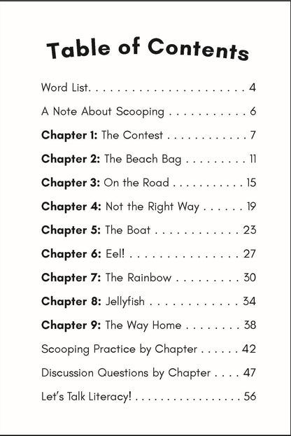 The Beach Getaway: Vowel Teams Decodable Chapter Book