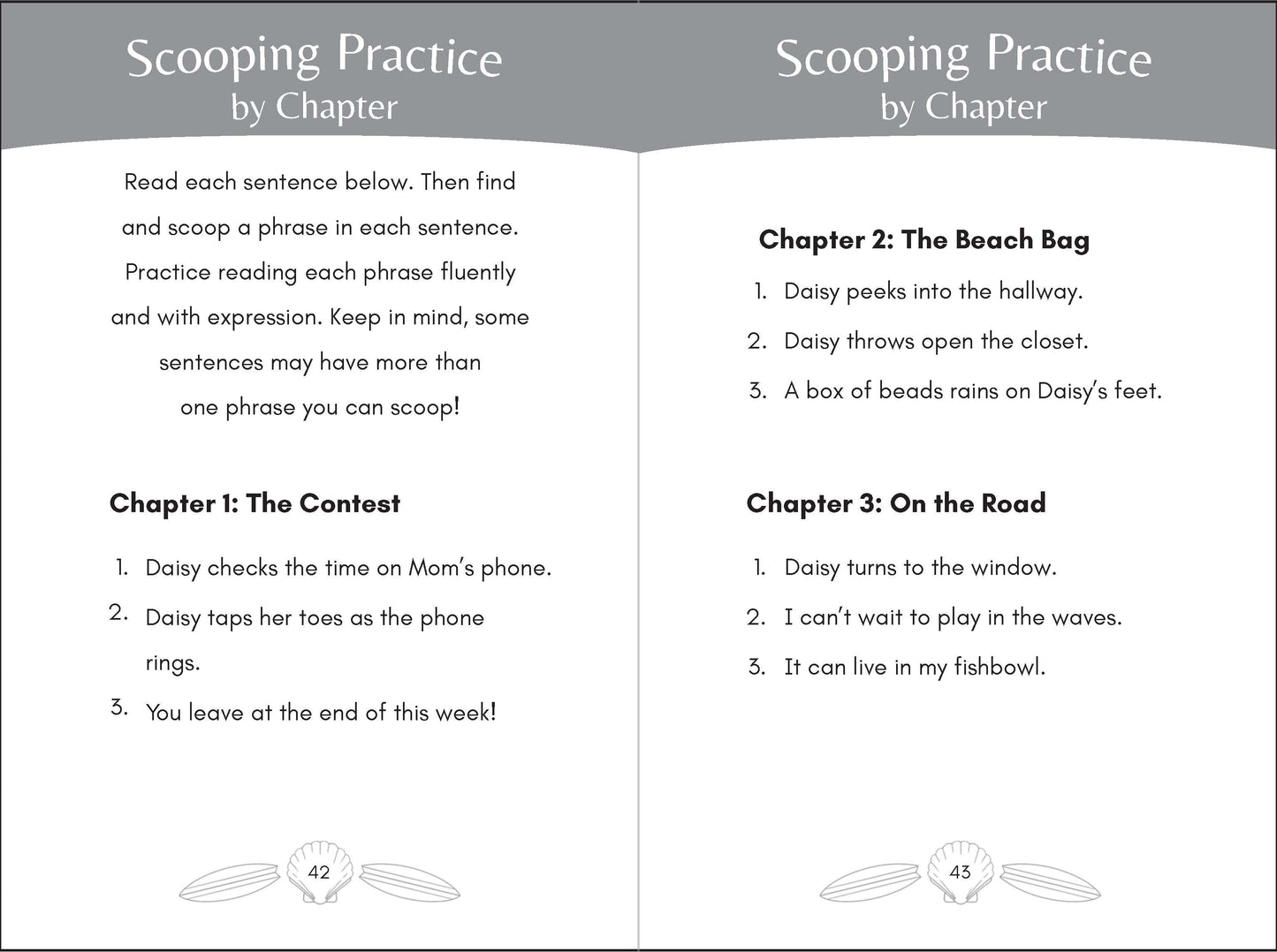 The Beach Getaway: Vowel Teams Decodable Chapter Book