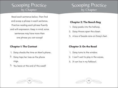 The Beach Getaway: Vowel Teams Decodable Chapter Book