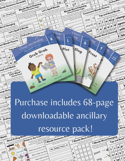 Stage 2: Consonant Blends Decodable Reader Set