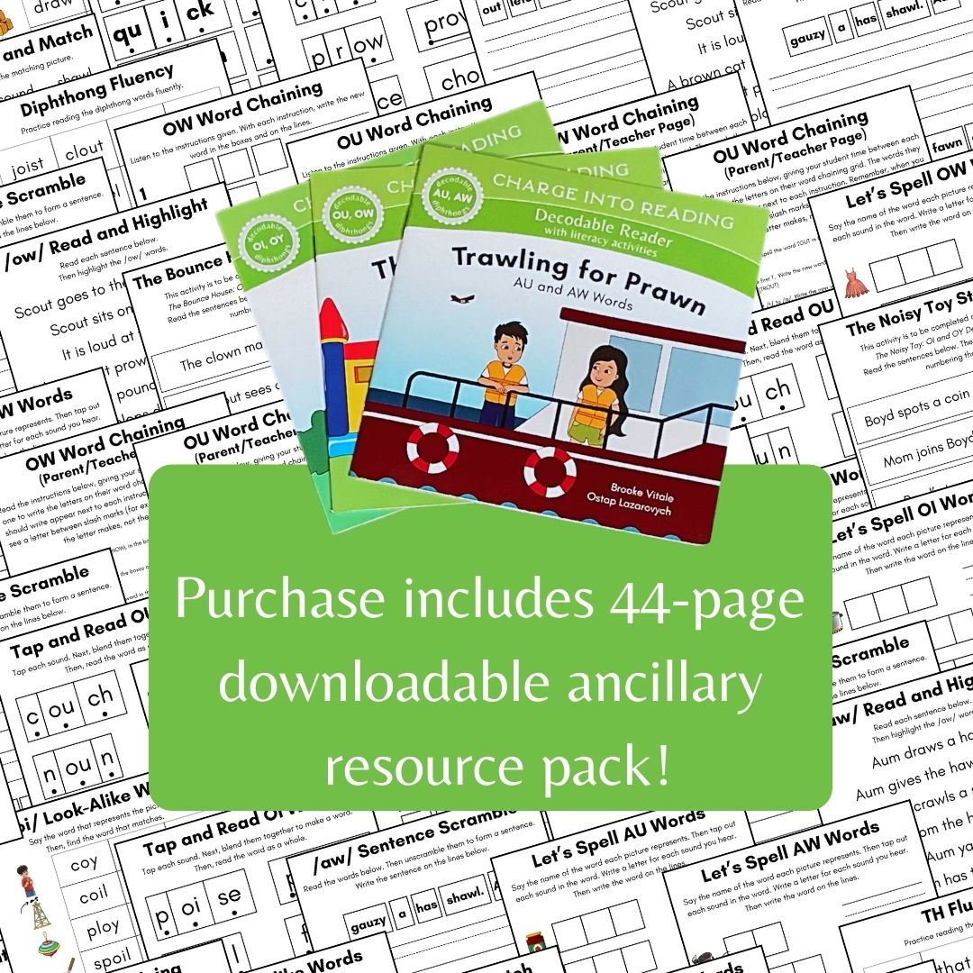 Stage 8: Diphthong Decodable Reader Set