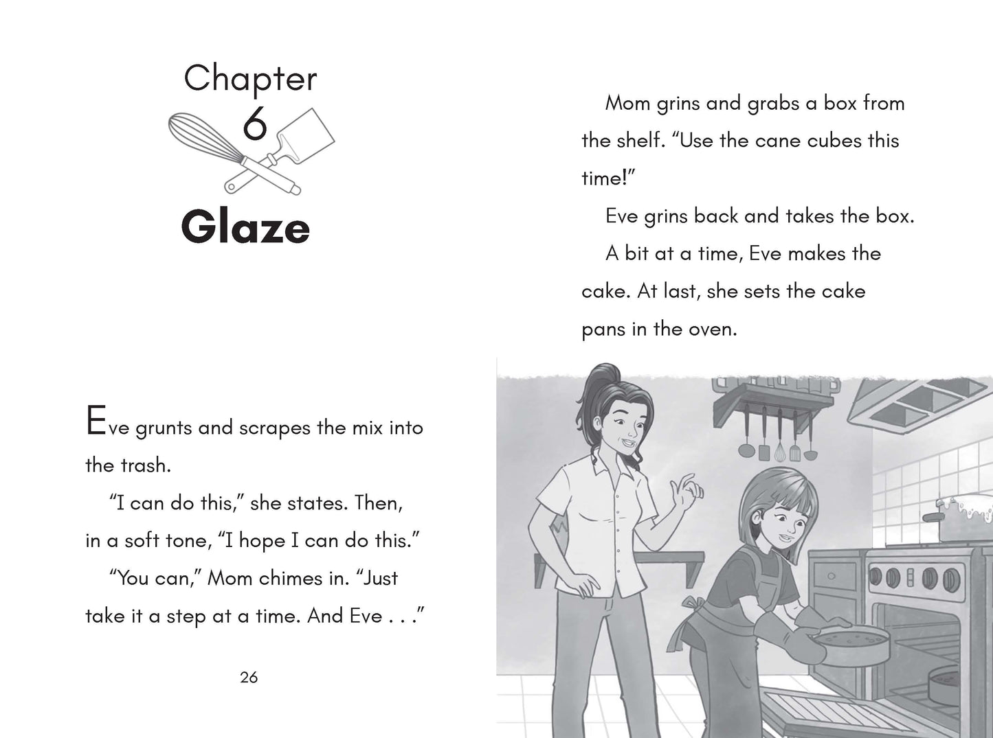 Time to Bake: Long Vowel VCE Decodable Chapter Book