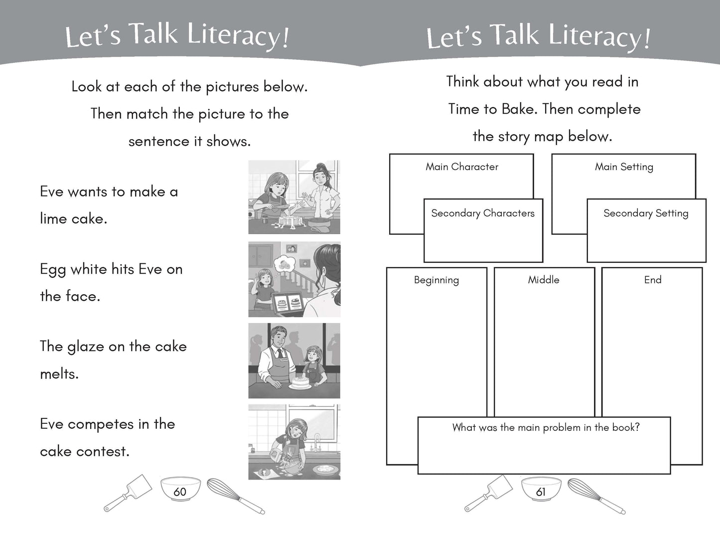 Time to Bake: Long Vowel VCE Decodable Chapter Book