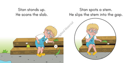 Stage 2: Consonant Blends Decodable Reader Set