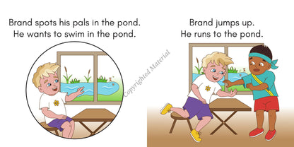 Stage 2: Consonant Blends Decodable Reader Set