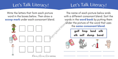 Stage 2: Consonant Blends Decodable Reader Set