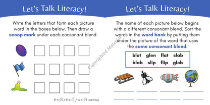 Stage 2: Consonant Blends Decodable Reader Set