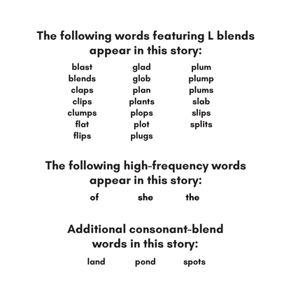 Stage 2: Consonant Blends Decodable Reader Set